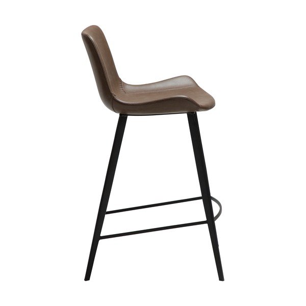 Кафяв бар стол (височина на седалката 65 cm) Hype – DAN-FORM Denmark-image-2