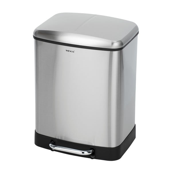Кошче за отпадъци от неръждаема стомана 24 л Studio Duo - Wenko-image-2