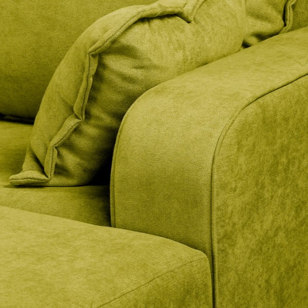 Зелен ъглов диван (десен ъгъл) Beata - Ropez-image-1