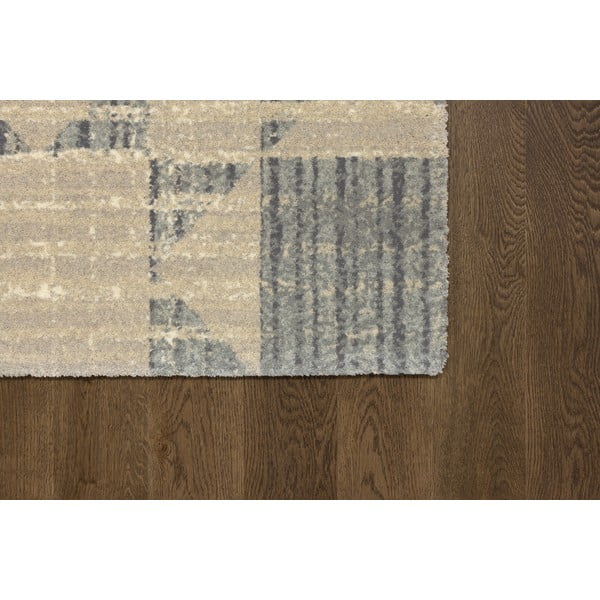 Бежов вълнен килим 200x300 cm Frotage beige – Agnella-image-3