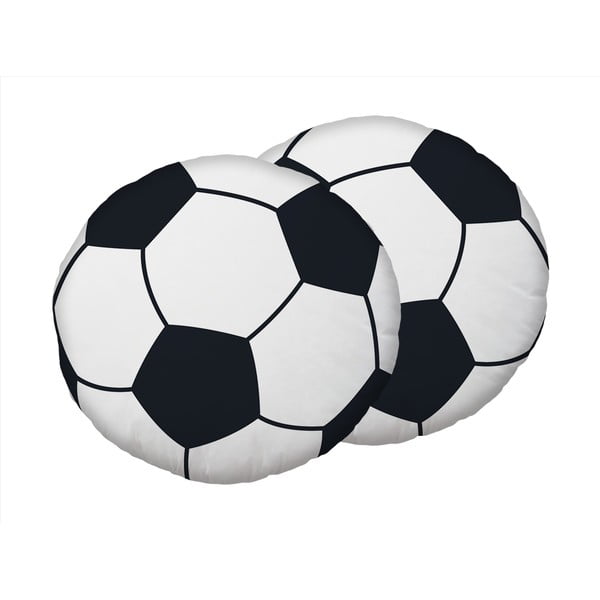 Детска възглавница от флийс 21x32 cm Football – Jerry Fabrics