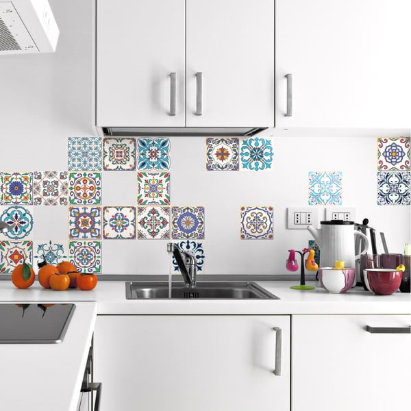 Комплект от 24 стикера за Мадейра, 15 x 15 cm - Ambiance-image-2