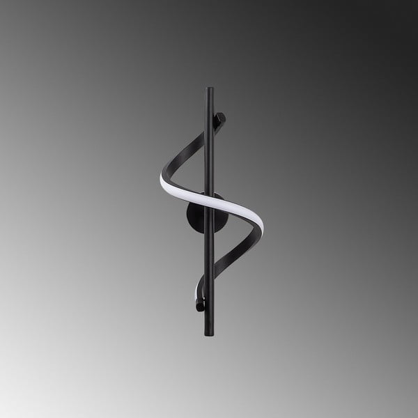 Черна LED стенна лампа Likma – Opviq lights-image-1
