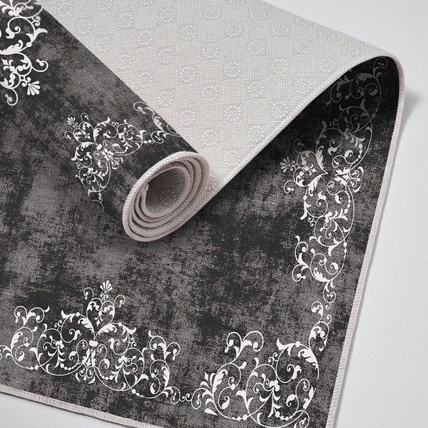 Сиви килими за баня в комплект 2 бр. 60x100 cm – Foutastic-image-2