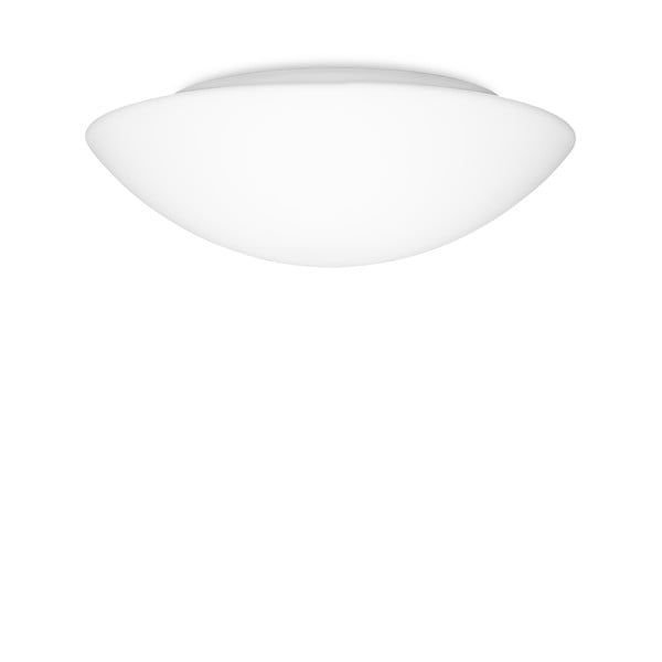 Бяла лампа за таван ø 45 cm със стъклен абажур Mato - Sotto Luce