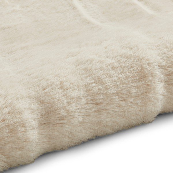 Кремавобял килим , ⌀ 120 см Teddy - Think Rugs-image-3
