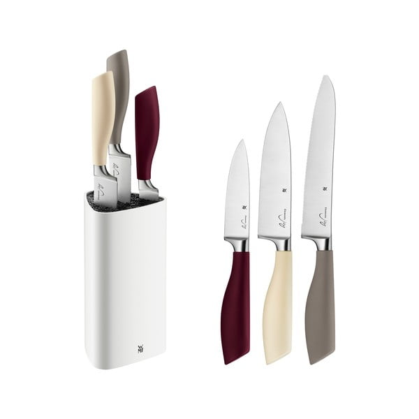 Комплект ножове от кована стомана Cromargan® с блок Joy - WMF