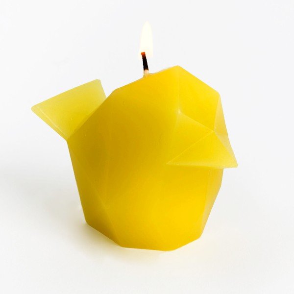 Žlutá svíčka Pyropet Bíbí-image-2