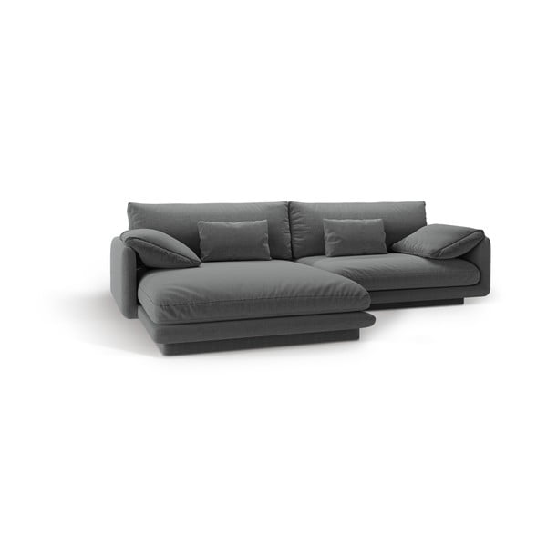 Тъмносив ъглов диван (ляв ъгъл) Torino – Micadoni Home-image-2