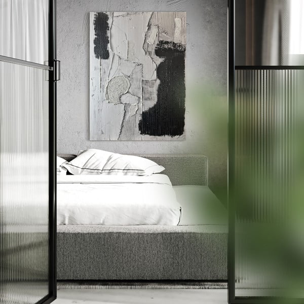 Картина с ръчно изрисувани елементи 70x100 cm Touch – Styler-image-2