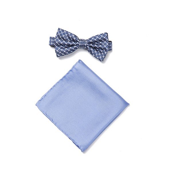 Set motýlku a kapesníčku Bright Blue-image-1
