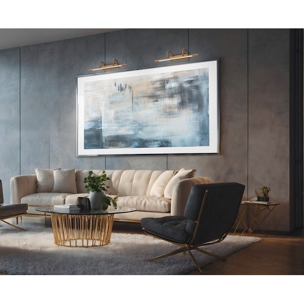 LED стенна лампа в месингов цвят Cuadro – Trio-image-2