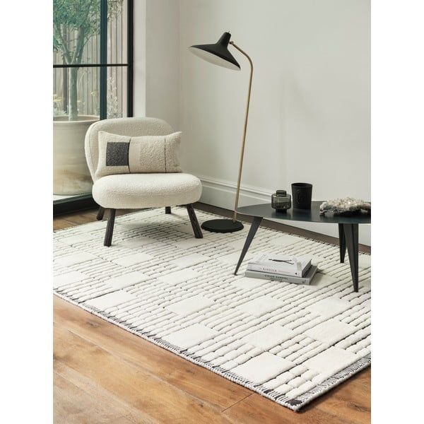 Бежов вълнен килим 170x120 cm Empire - Asiatic Carpets-image-2