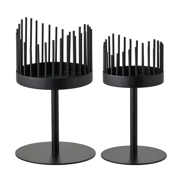 Метални свещници в комплект от 2 бр. Amara – House Nordic-image-4