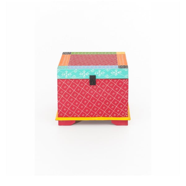 Кутия за съхранение, изработена от акациева дървесина India Colore - WOOX LIVING