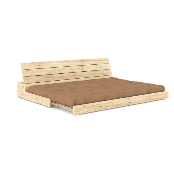 Кафяв разтегателен диван 196 cm Base – Karup Design-image-4
