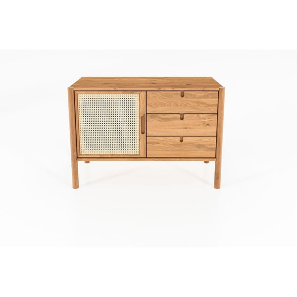 Нисък скрин от дъб 97x69 cm Pola - The Beds-image-2