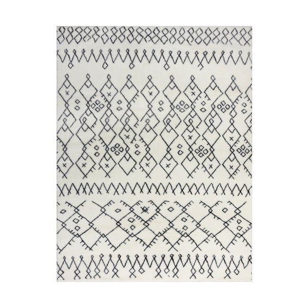 Бял килим подходящ за пране 160x230 cm Adil – Flair Rugs