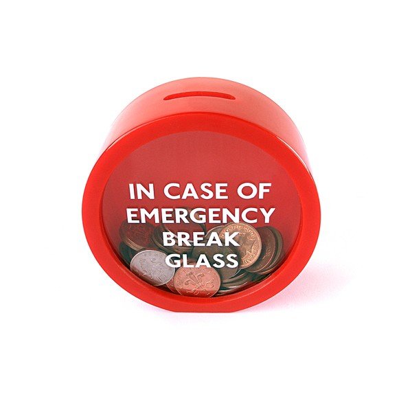 Nástěnná kasička Suck UK Emergency Money Box-image-1