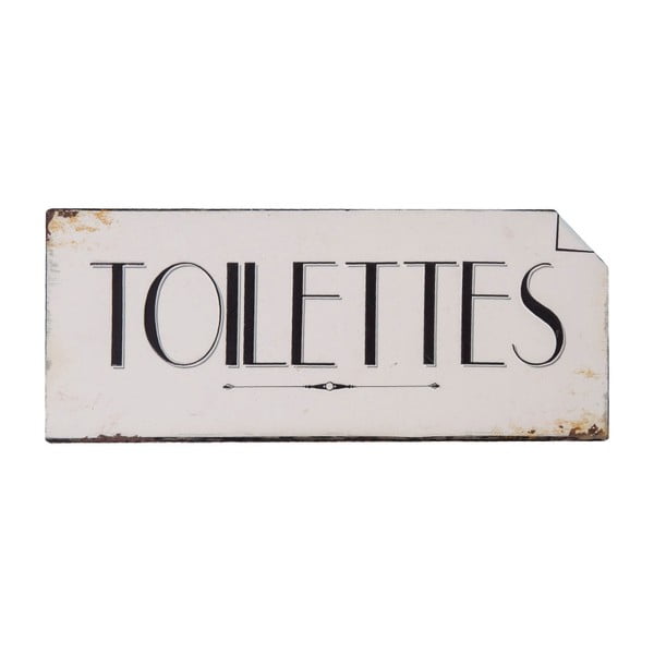 Nástěnná cedulka na toalety Antic Line Toilettes