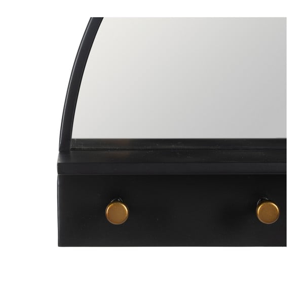 Стенно огледало със закачалка 69x43 cm – Ixia-image-3