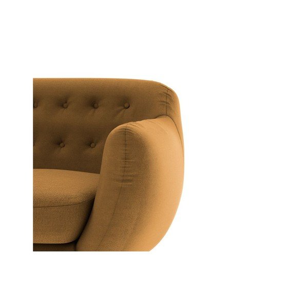 Sofa Indigo pro tři, zlaté-image-2