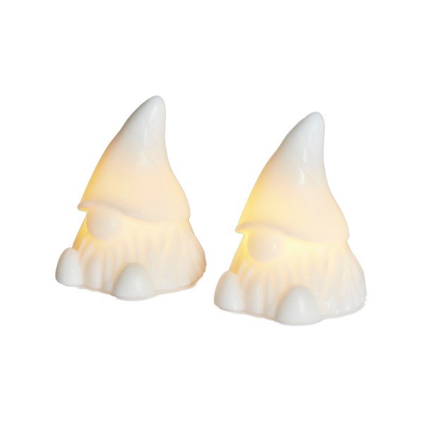 Бели светлинни декорации в комплект 2 бр. на батерии Coco – Sirius