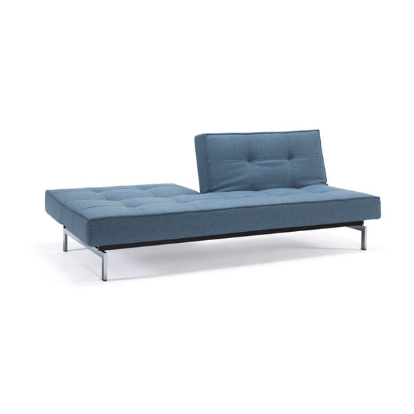 Светлосин разтегателен диван с метална основа Mixed Dance Light Blue Splitback - Innovation-image-2