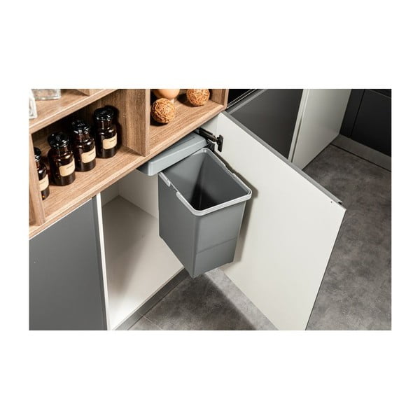 Вграден пластмасов контейнер за отпадъци 18 л Swing 2.0 - Elletipi-image-1