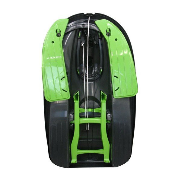 Черно-зелена шейна с волан Mystic green Nimbus - Gizmo-image-3