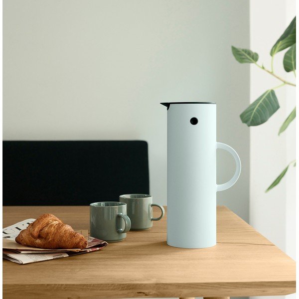 Сива пластмасова термо кана 1 l EM77 – Stelton-image-1