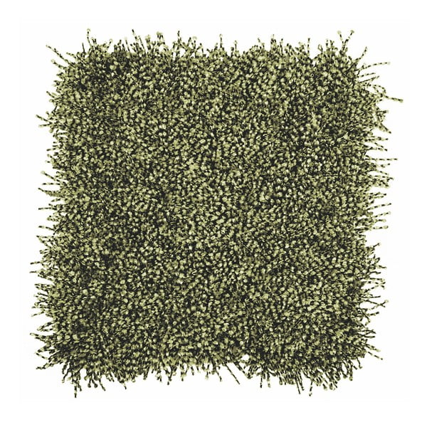 Zelený polštář ZicZac Micropluche Silk
