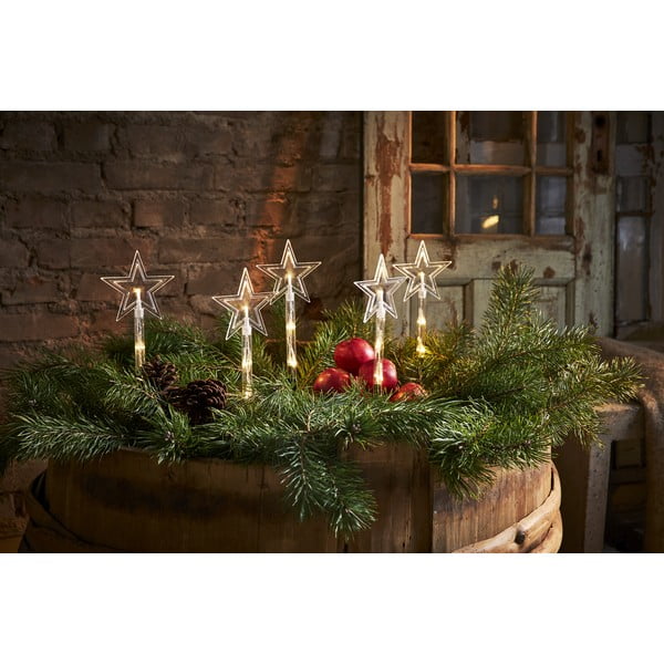 Коледна външна LED светлинна декорация , височина 25 см Wandy - Star Trading-image-2