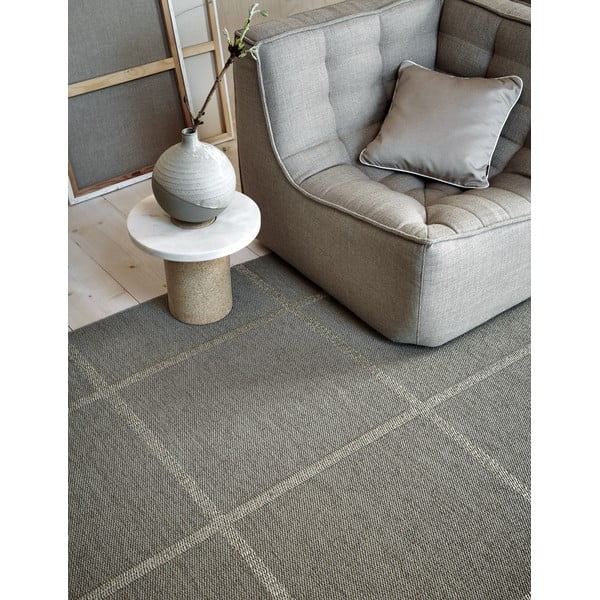 Бежова пътека за открито и закрито 70x225 cm Ada Dark Linen – Pappelina-image-2