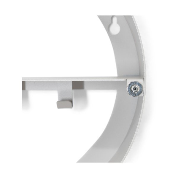 Кафяво-сив метален стенен/с огледало шкаф за баня 35x35 cm Sonnet – Spinder Design-image-1