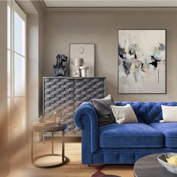 Картина с ръчно изрисувани елементи 70x100 cm Cro – Styler-image-4