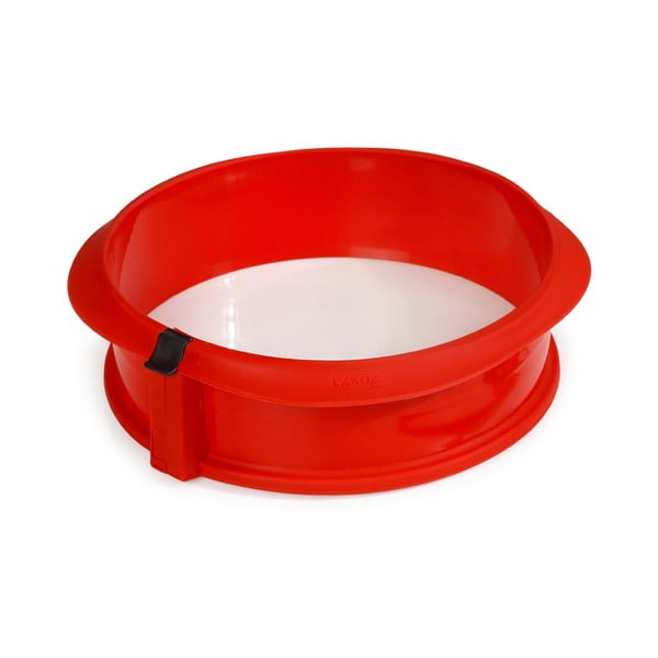Червена силиконова форма за торта, ⌀ 23 см - Lékué