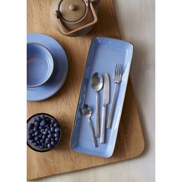 Стоманен прибори за хранене 16 бр. в матово сребрист цвят – Bitz-image-2