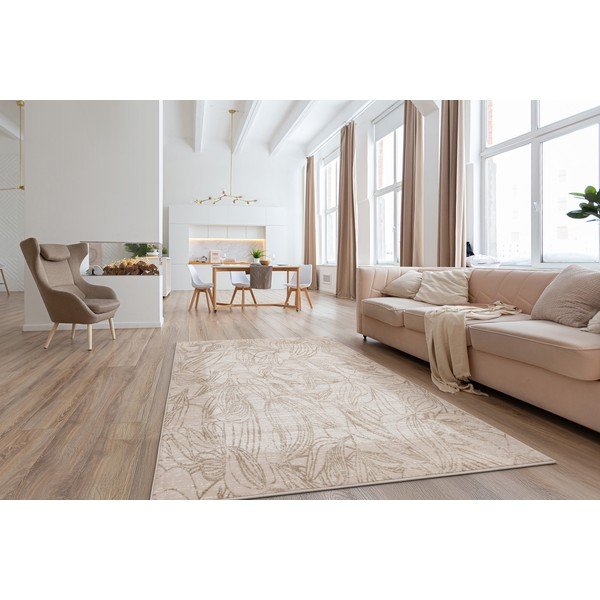 Бежов килим 120x180 cm Floares – FD-image-2