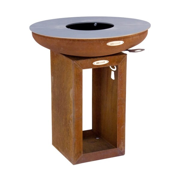 Кафява външна скара на дърва , ø 62 cm Carus S - Remundi-image-2