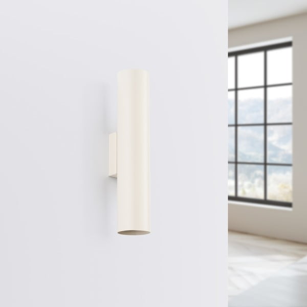 Кремава стенна лампа Castro – Sollux-image-3