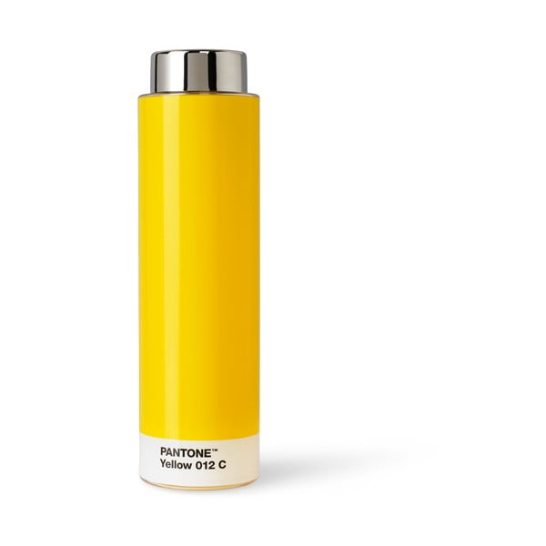 Жълта бутилка за пътуване тританова бутилка  500 ml Yellow 012 – Pantone