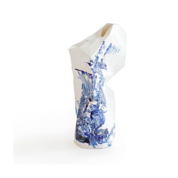 Papírová váza Delft Blue Icons