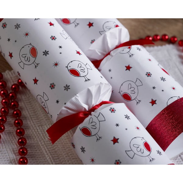 Коледни крекери в комплект от 6 бр. Racing Robin – Robin Reed-image-2