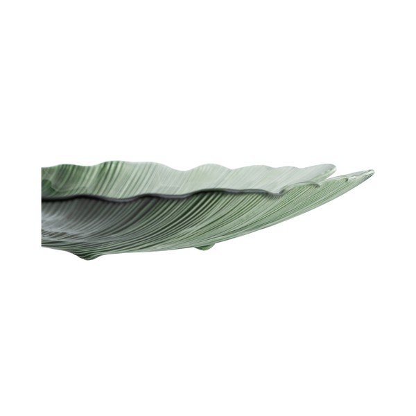 Стъклен декоративен поднос 31x33 cm Gingko – Ixia-image-4