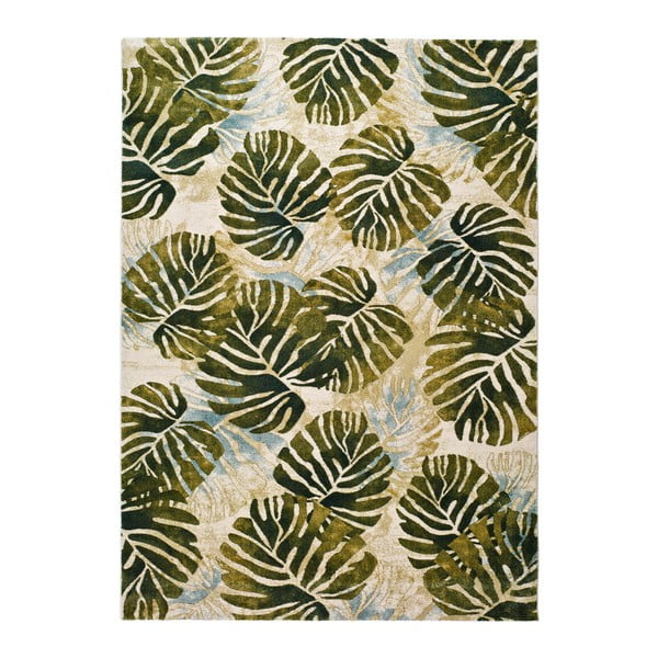 Зелен и бежов килим Tropics Multi, 140 x 200 cm - Universal