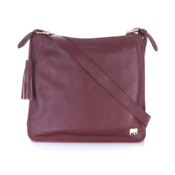 Kabelka Large Shoulder Wine