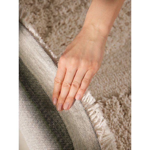 Кремав ръчно изработен кръгъл килим ø 200 cm Lambeth Jasper – Ted Baker-image-4