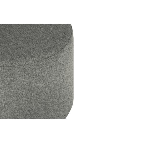 Сива вълнена табуретка Folk – noo.ma-image-3