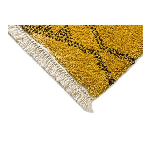 Жълт килим Zaida Mostaza, 160 x 230 cm - Universal-image-2